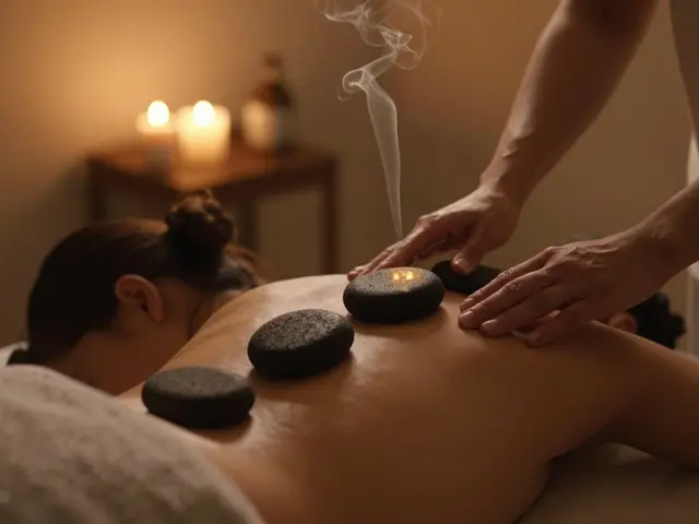 Masáž lávovými kameny v tantrickém kontextu: Jak to funguje a co přináší