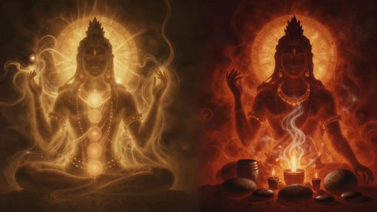 Božská Šiva vs Magická Šiva: Jak poznat rozdíl v rituálu a co očekávat